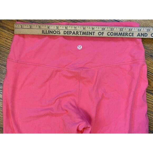 Lululemon Align High Rise Leggings Pants Women’s 12 Pink Buttery Soft 106259 - Picture 6 of 9